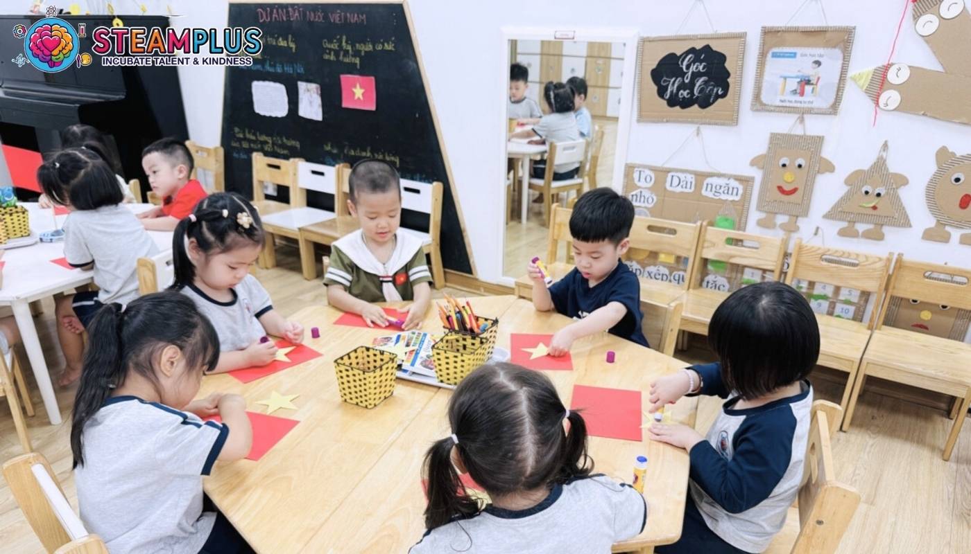 mầm non tại khu vực quảng bá