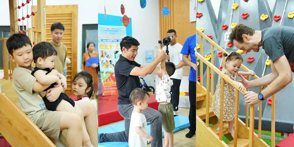 trải nghiệm các chặng vận động