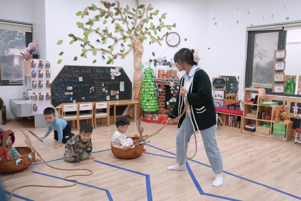 Trò chơi kết nối và quà tặng trao tay